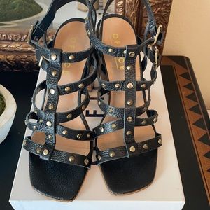 Strappy Black Sandal